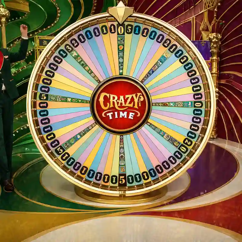 Crazy Time live casino game at philslot